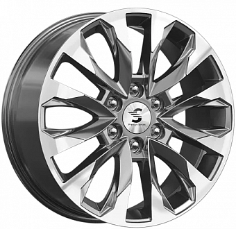   K&K KP007(20 Haval H9) (KP007-01) 8x20 6x139,7 42 DIA75.1 Diamond gloss graphite